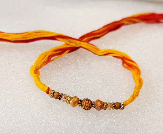 Simple Rakhri With Moli (Each) image 3