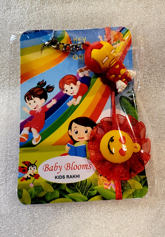 Baby Rakhi With Gift (Keychain)