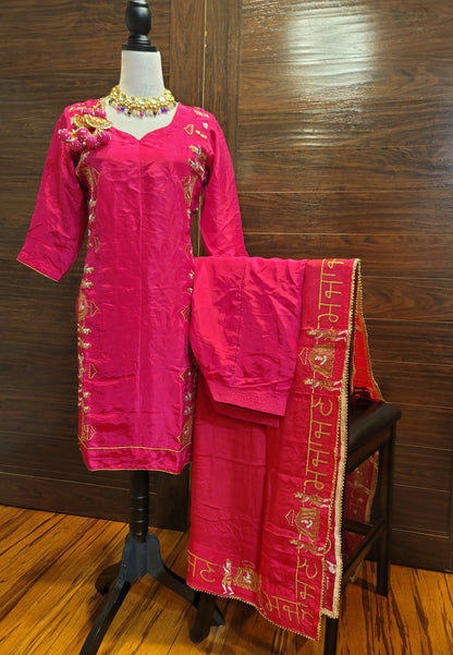 New Trending Majajan Concept Punjabi Suit
