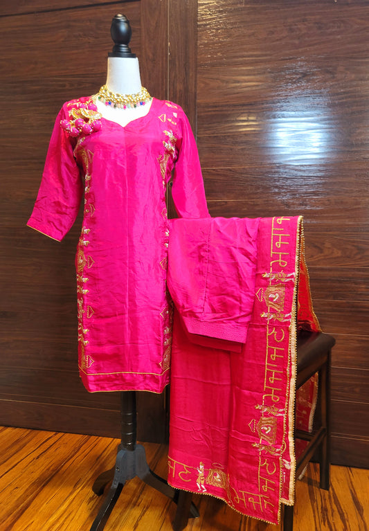 New Trending Majajan Concept Punjabi Suit