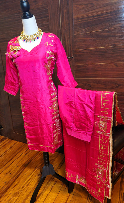 New Trending Majajan Concept Punjabi Suit