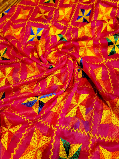 Lightweight Fulkari Dupatta