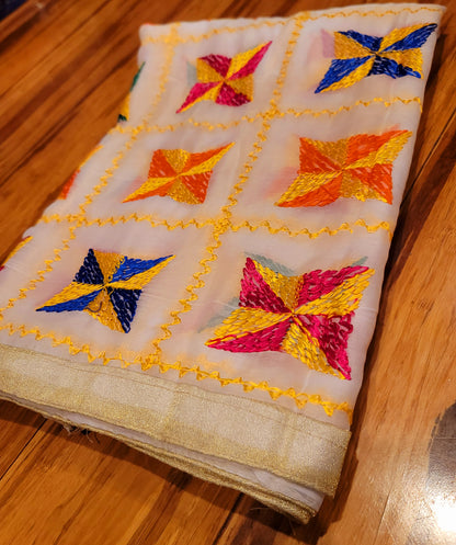 Lightweight Fulkari Dupatta