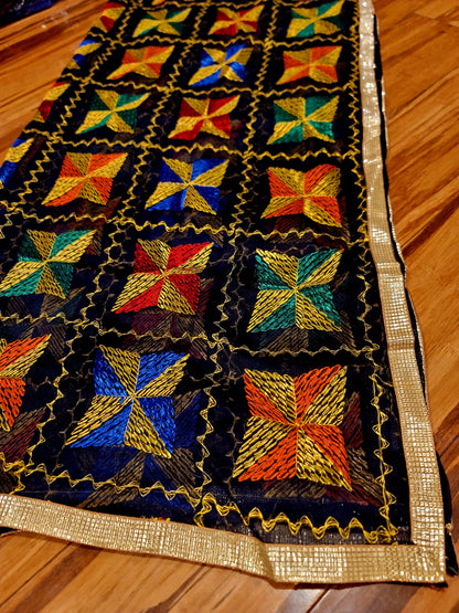 Lightweight Fulkari Dupatta