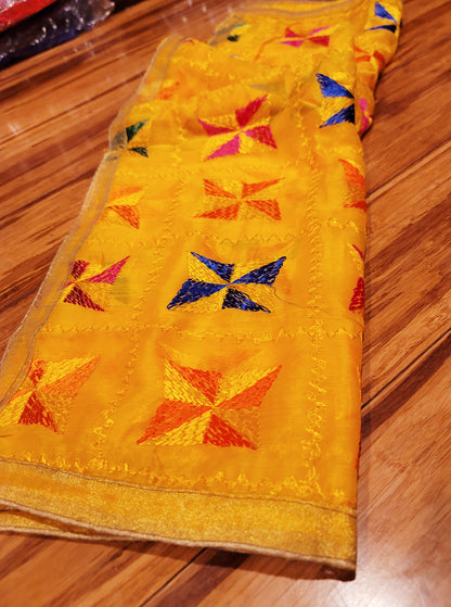 Lightweight Fulkari Dupatta