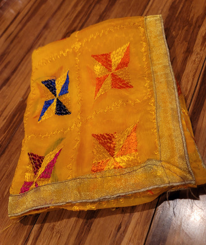 Lightweight Fulkari Dupatta