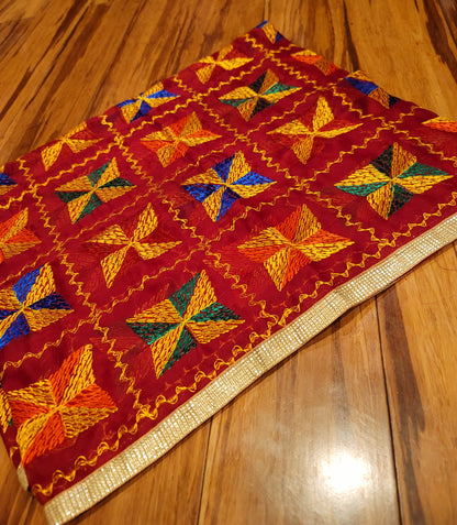 Lightweight Fulkari Dupatta