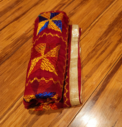 Lightweight Fulkari Dupatta