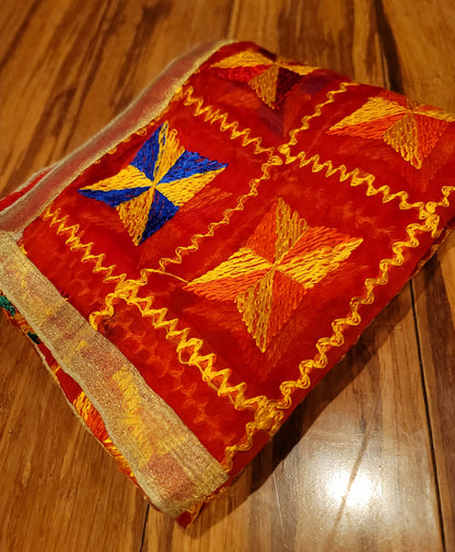 Lightweight Fulkari Dupatta