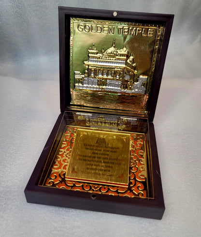 24K Gold-Plated Handcrafted Photo Frame