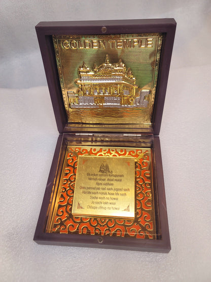 24K Gold-Plated Handcrafted Photo Frame