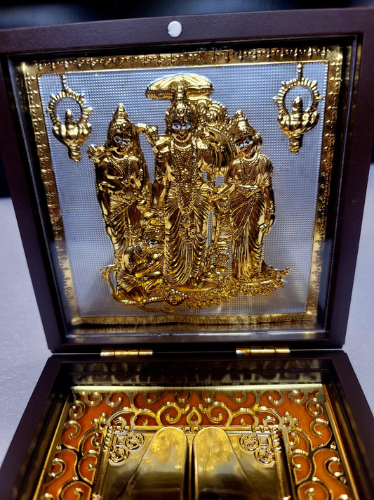 24K Gold-Plated Handcrafted Photo Frame image 3