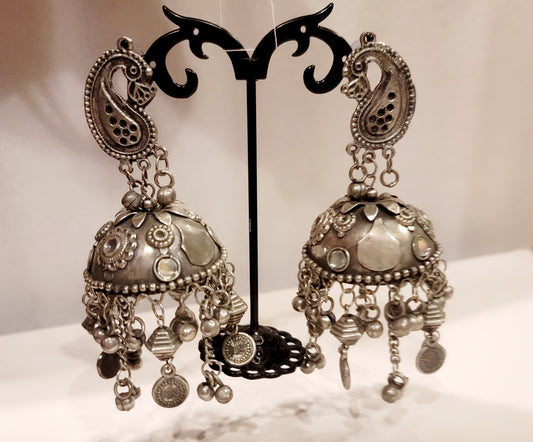 Trending German Silver Banjara Jhumki image 3