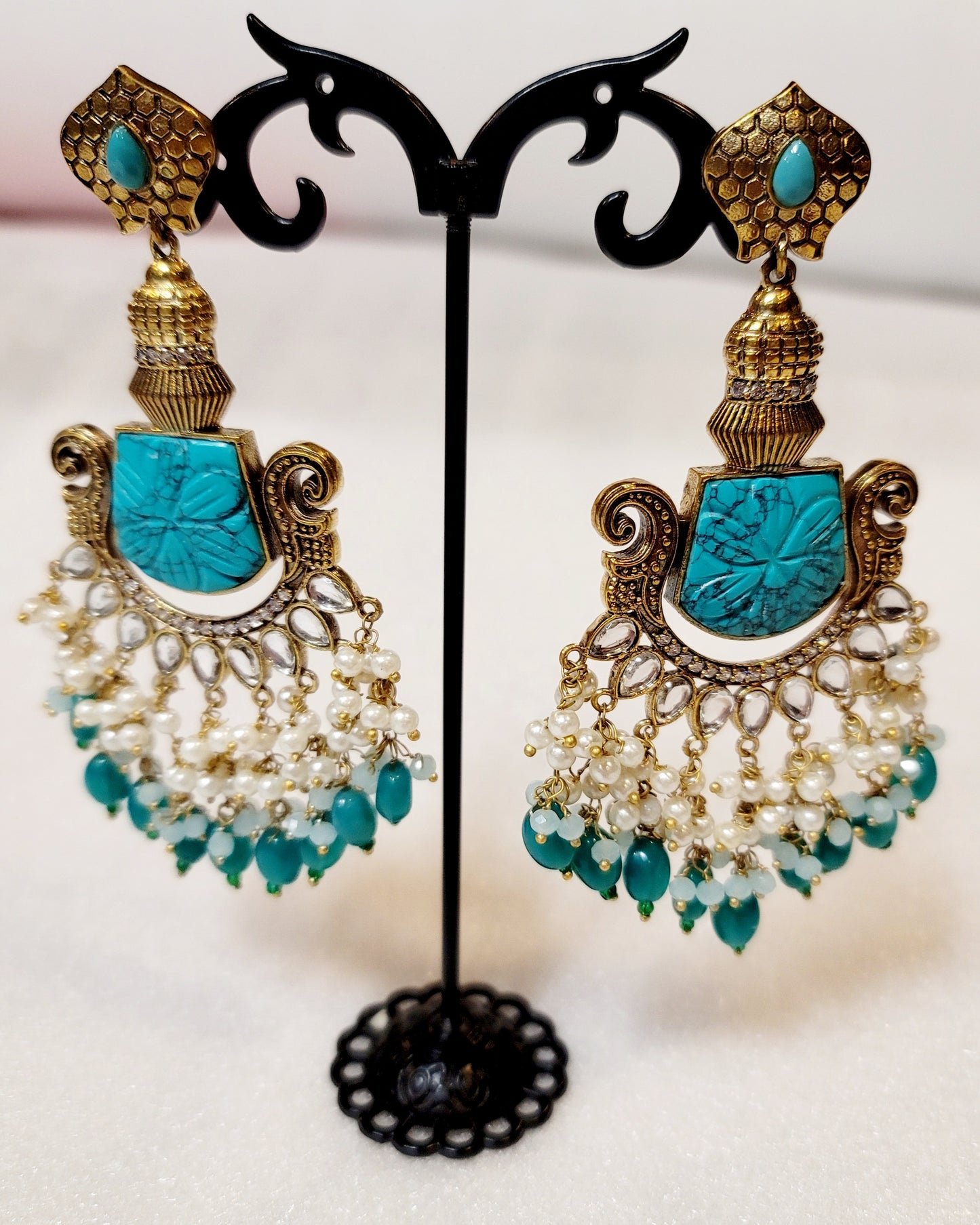 High Quality Gold-Plated Super Stylish Earrings