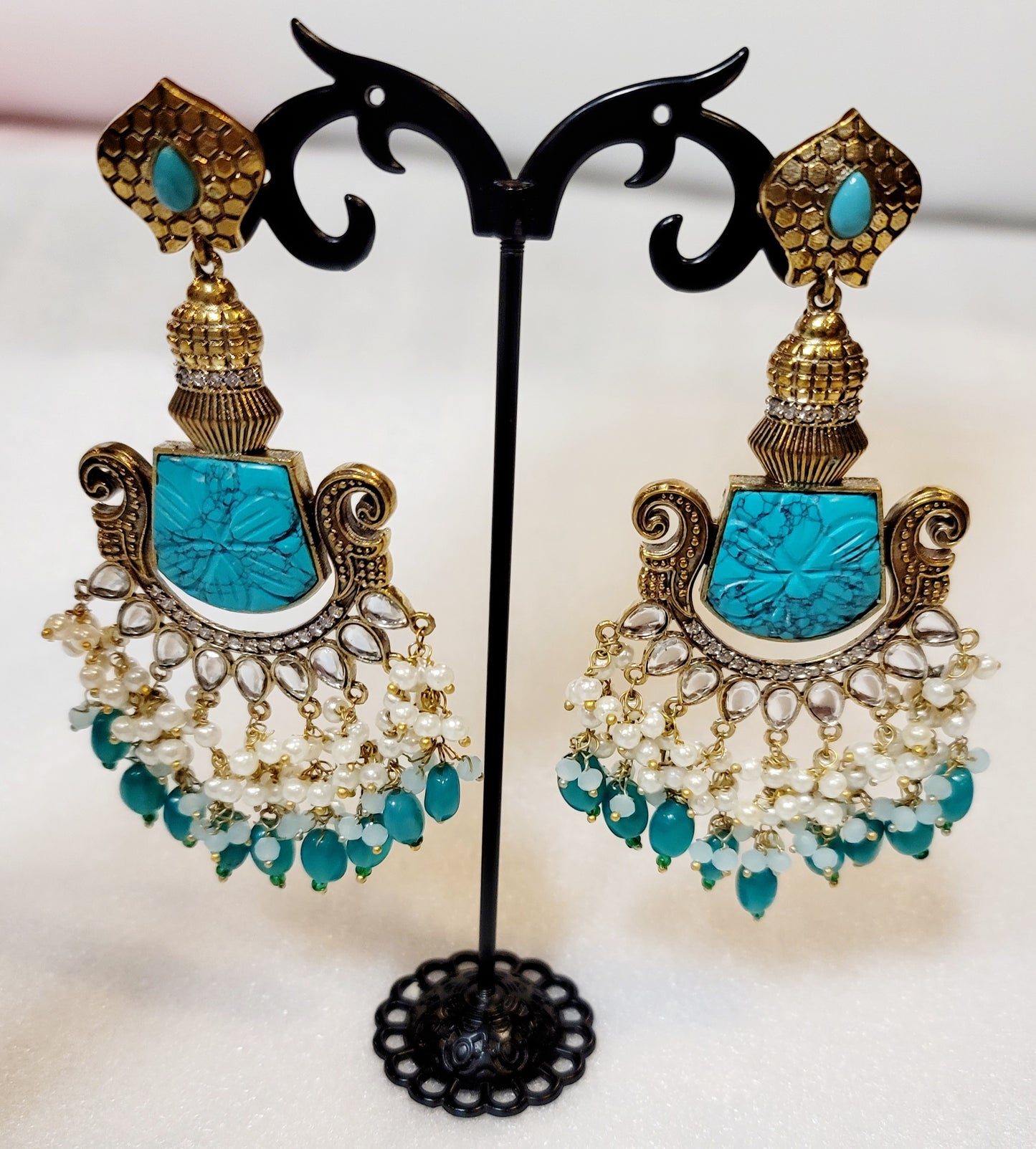 High Quality Gold-Plated Super Stylish Earrings