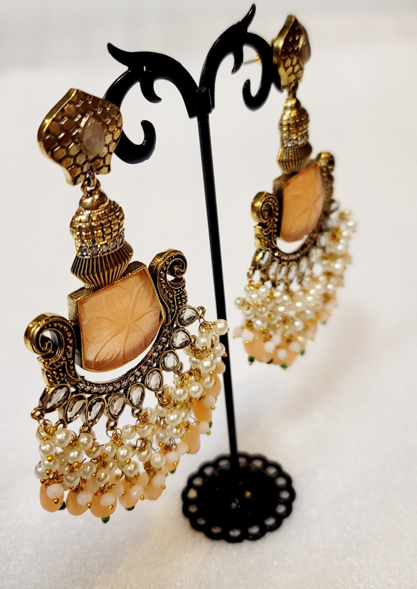 High Quality Gold-Plated Super Stylish Earrings