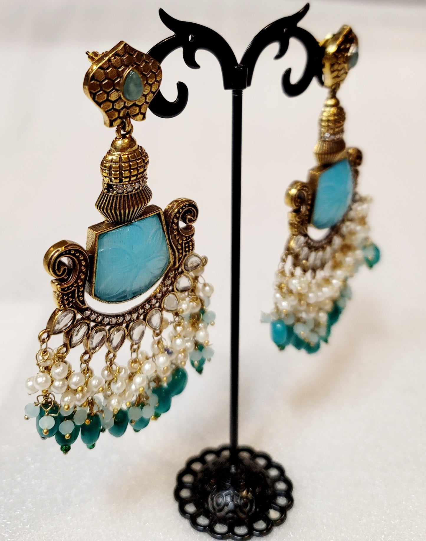 High Quality Gold-Plated Super Stylish Earrings