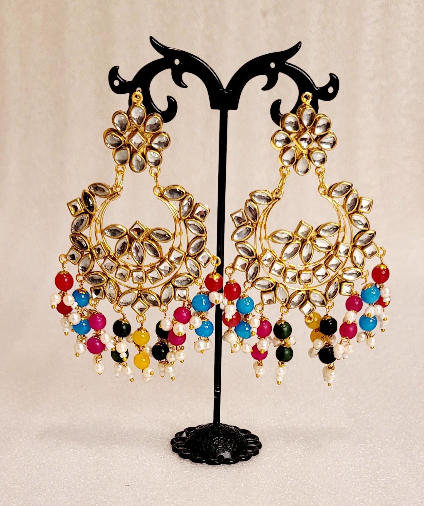 Kundan Stoned Necklace Set