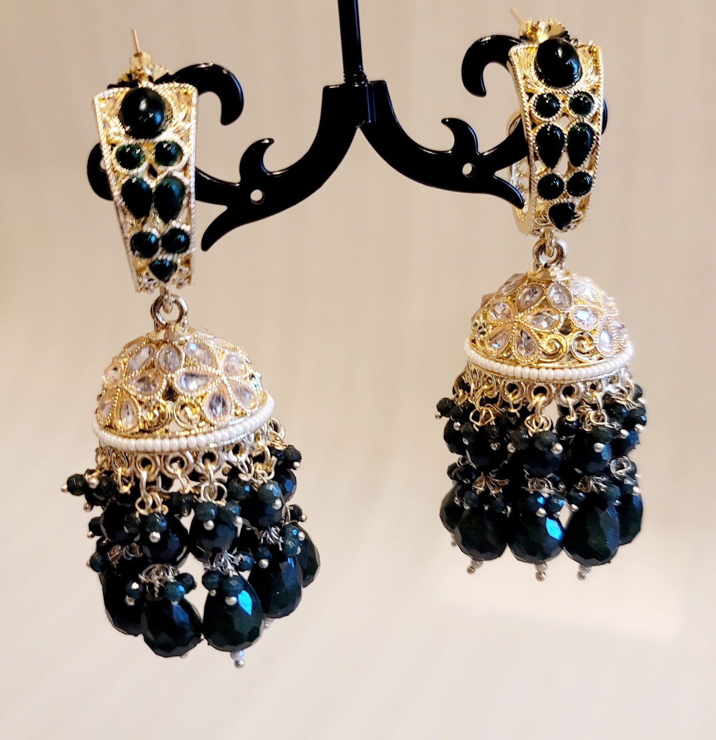 High Quality Polki Jhumki Earrings