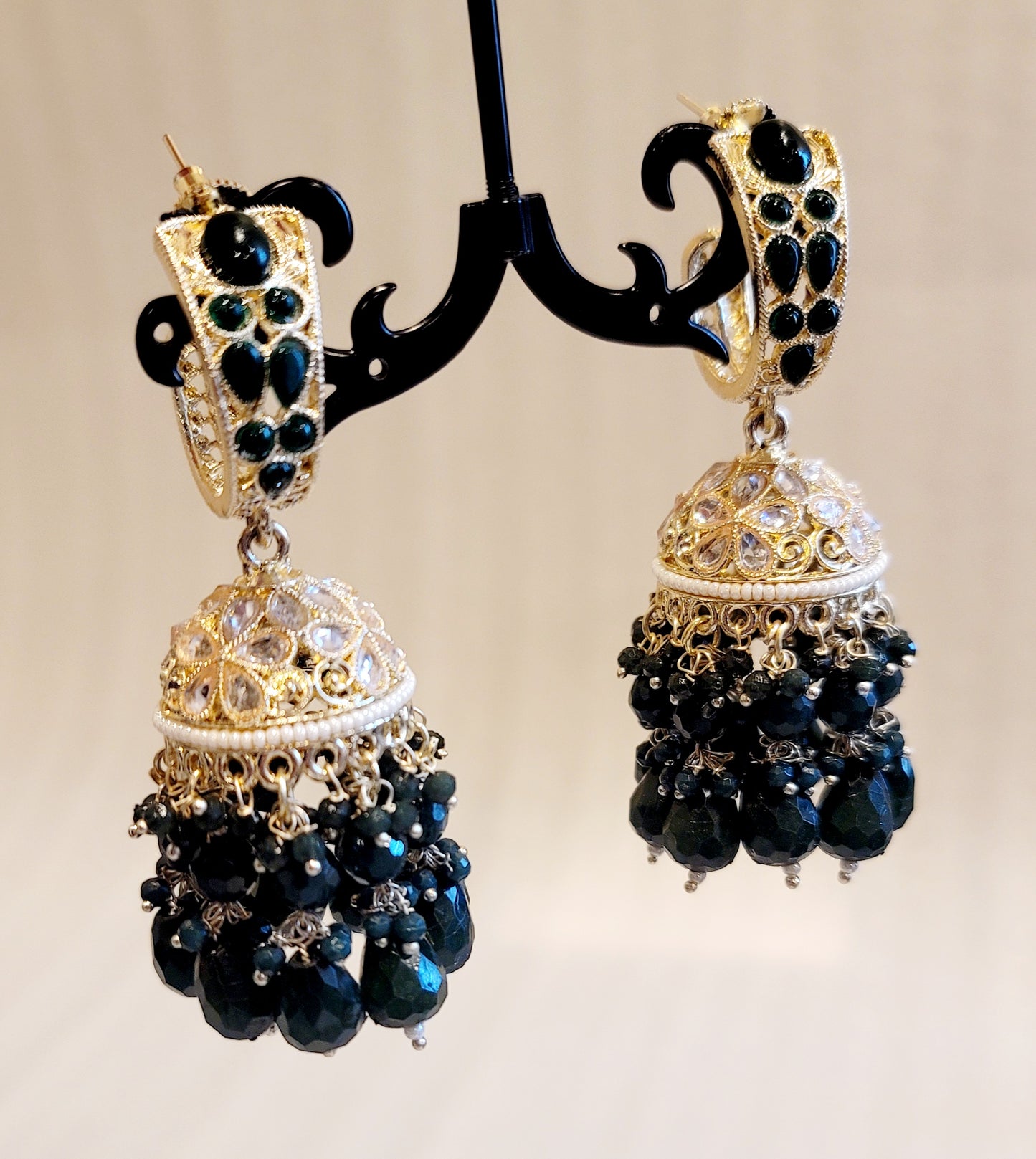 High Quality Polki Jhumki Earrings