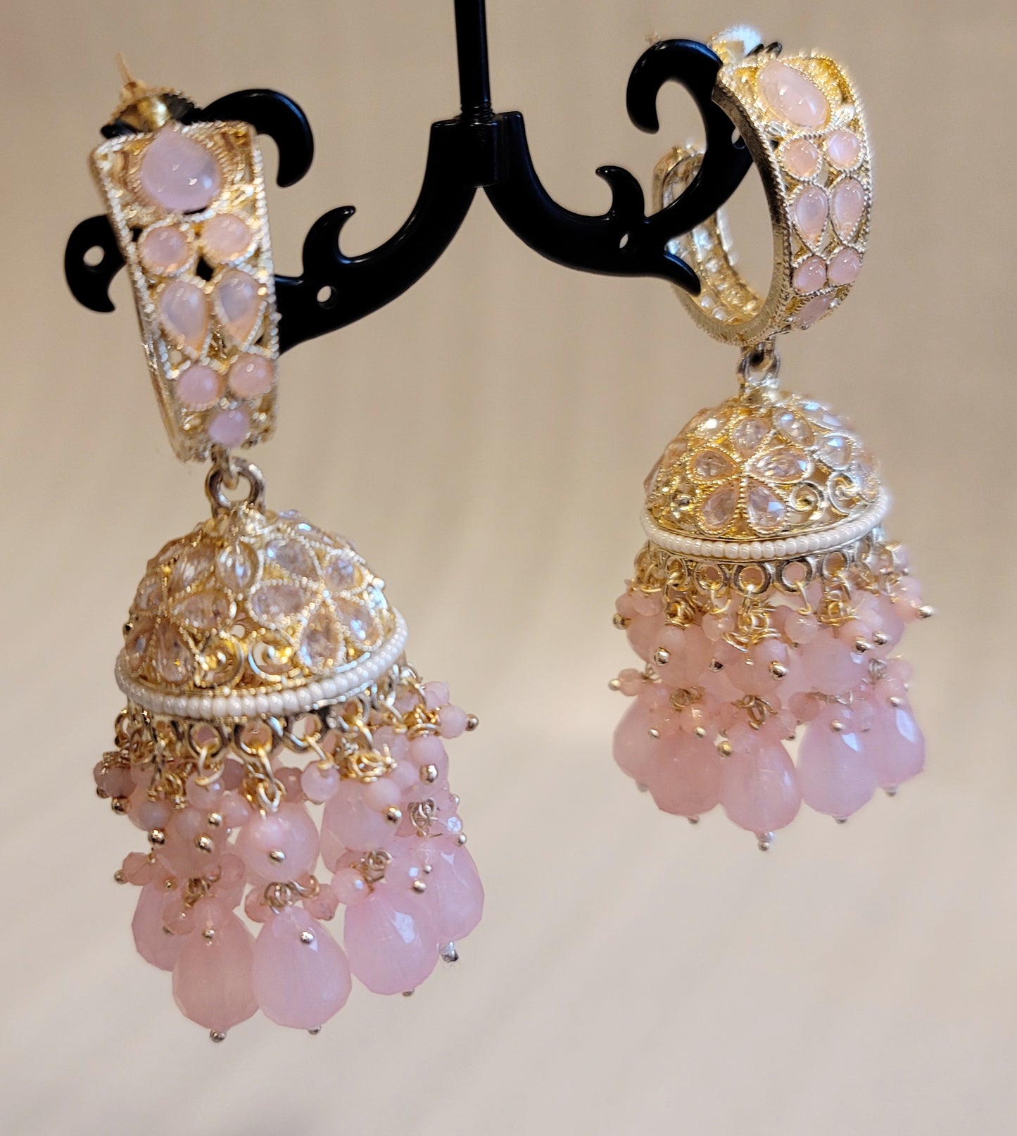 High Quality Polki Jhumki Earrings