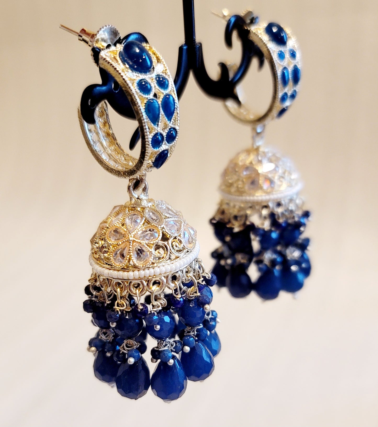 High Quality Polki Jhumki Earrings