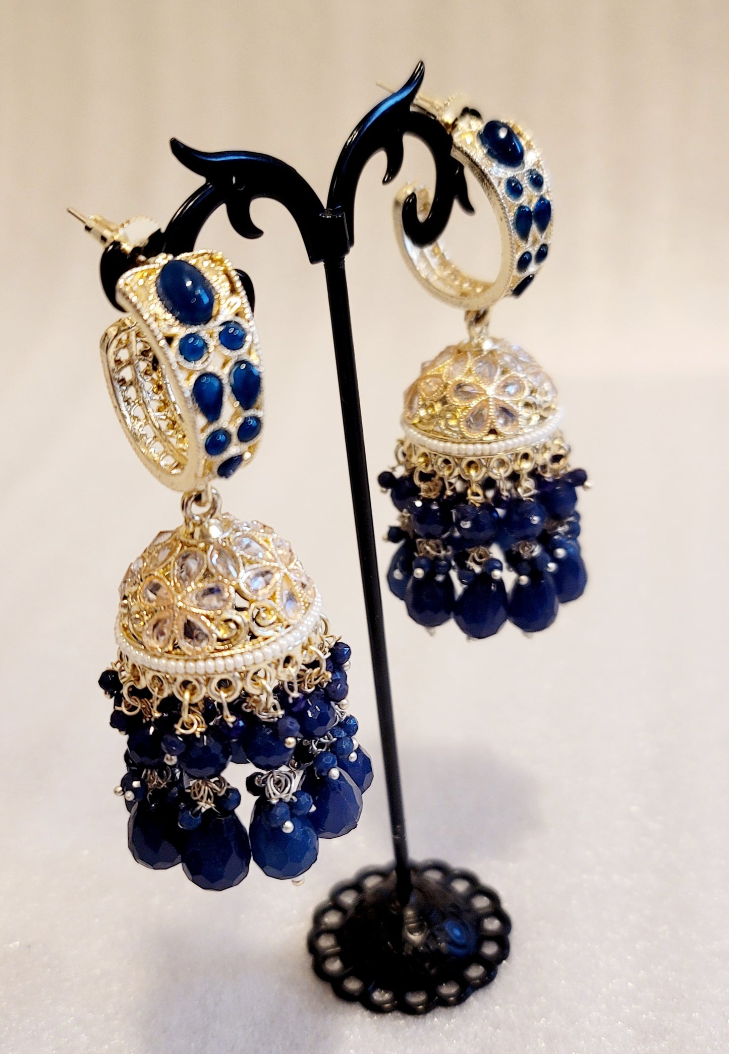 High Quality Polki Jhumki Earrings