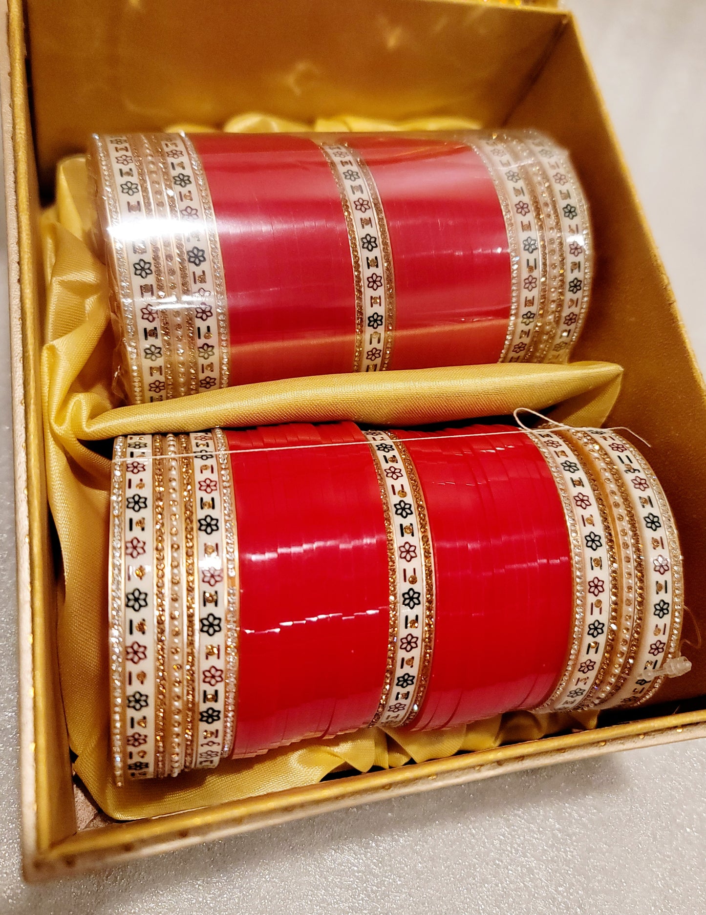 Punjabi Bridal Chuda Bangles (2.8)