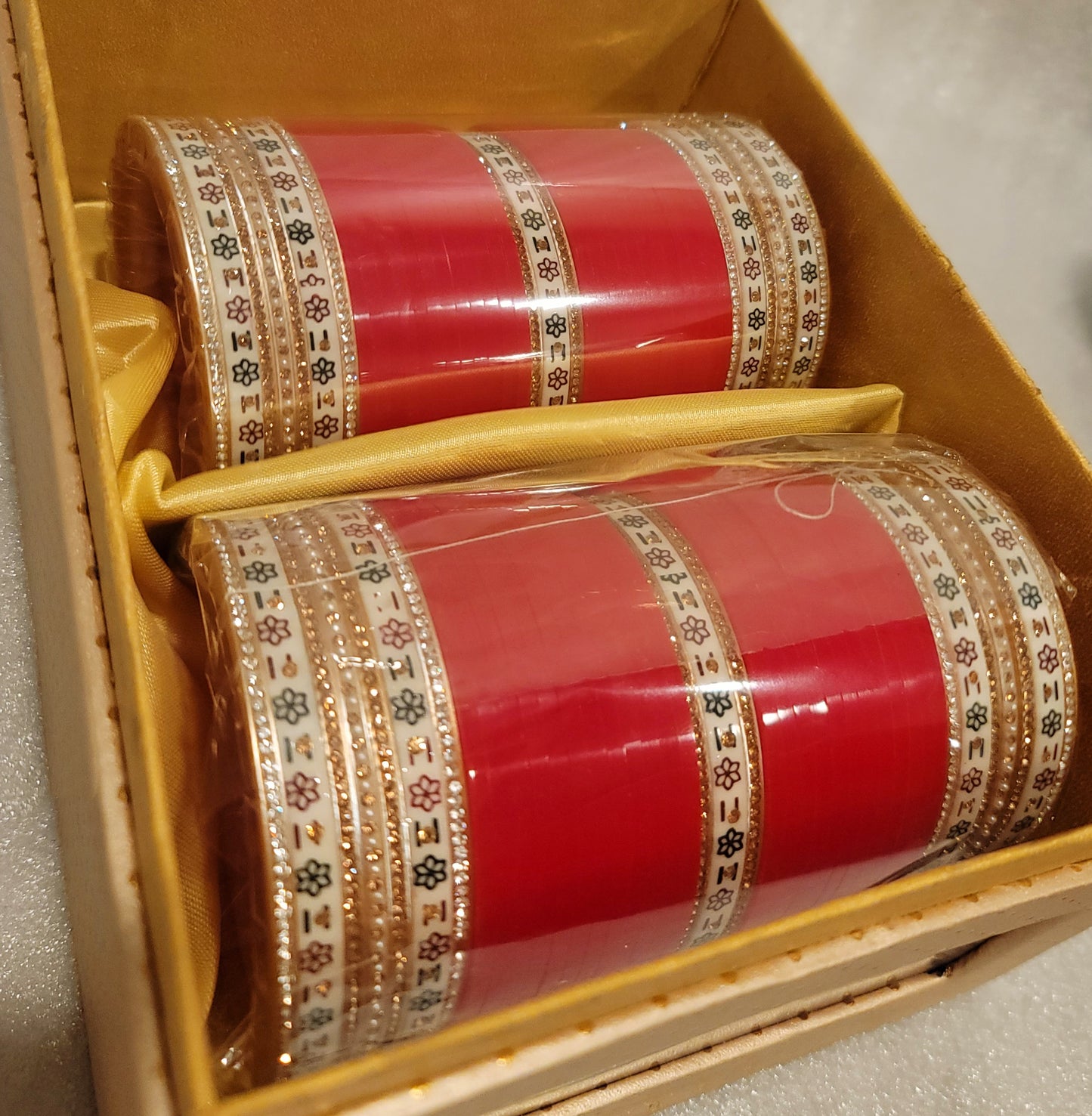 Punjabi Bridal Chuda Bangles (2.8)