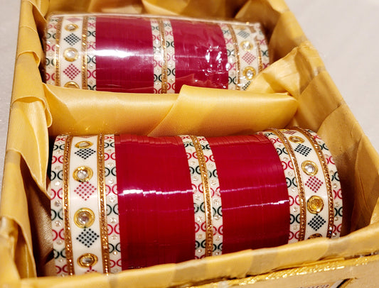 Kundan Bridal Chuda Bangles image 3