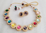 High Quality Reverse Monalisa AD Gold-Plated Single Line