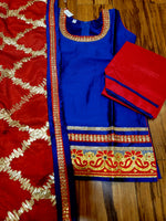 Kids Punjabi Salwar Suit (Blue)