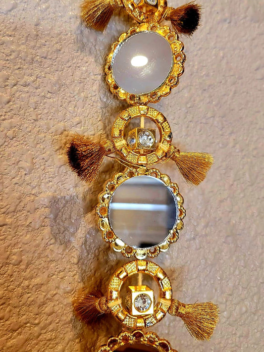 Latest Choti/ Prandas with mirror & Crystal image 3
