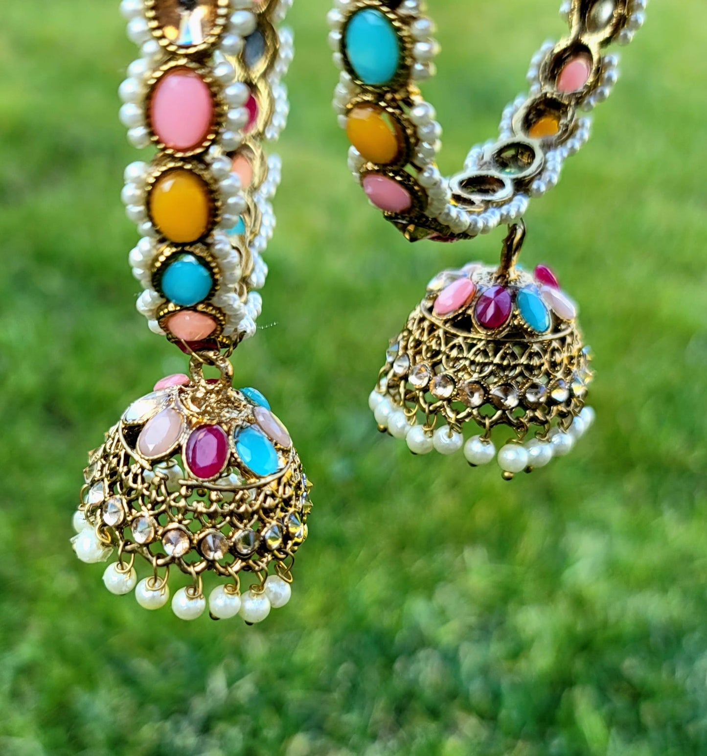 Bangles with Jhumki