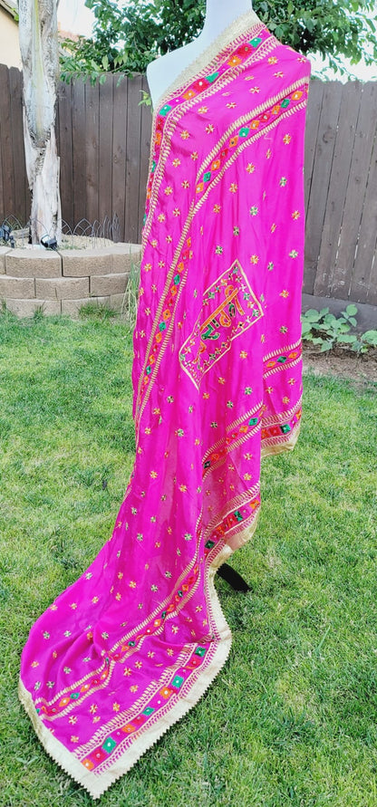 Sardarni Written Fulkari Dupatta Lightweight