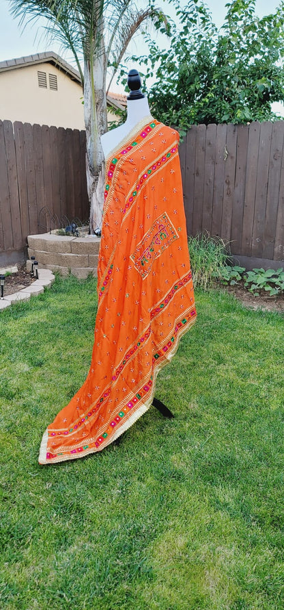 Sardarni Written Fulkari Dupatta Lightweight