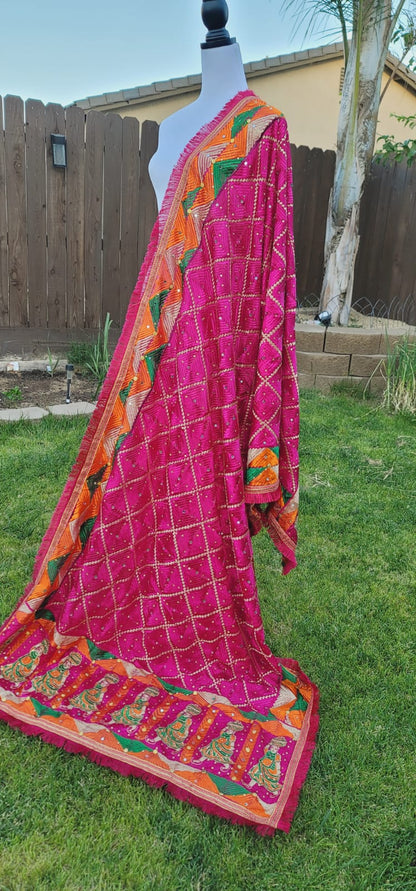 Traditional Design Fulkari Dupatta