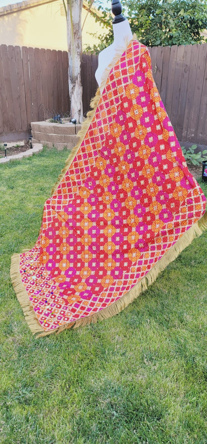 2-in-1 Shagun Fulkari Dupatta