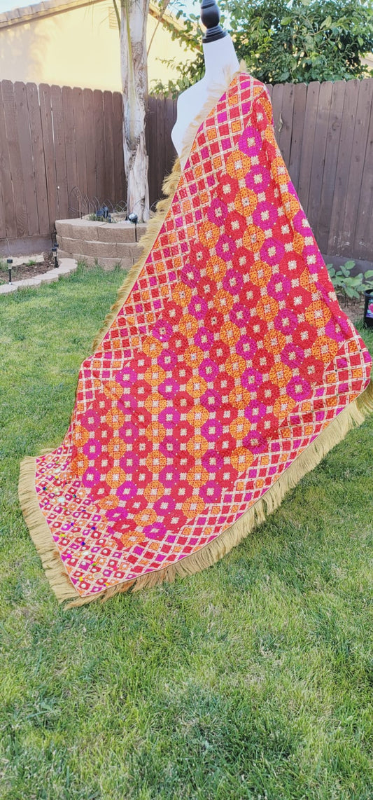 2-in-1 Shagun Fulkari Dupatta image 3