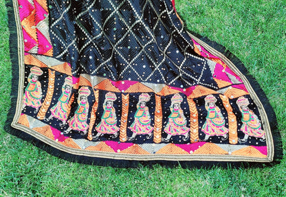Traditional Design Fulkari Dupatta