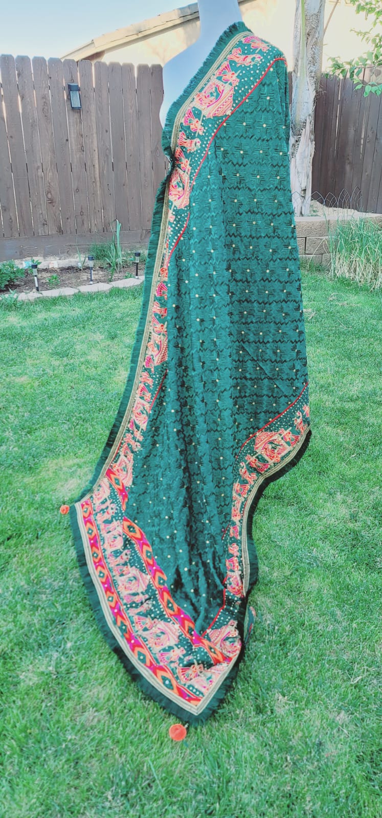 Doli Barat Bridal Fulkari Dupatta