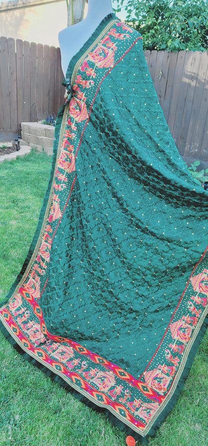 Doli Barat Bridal Fulkari Dupatta