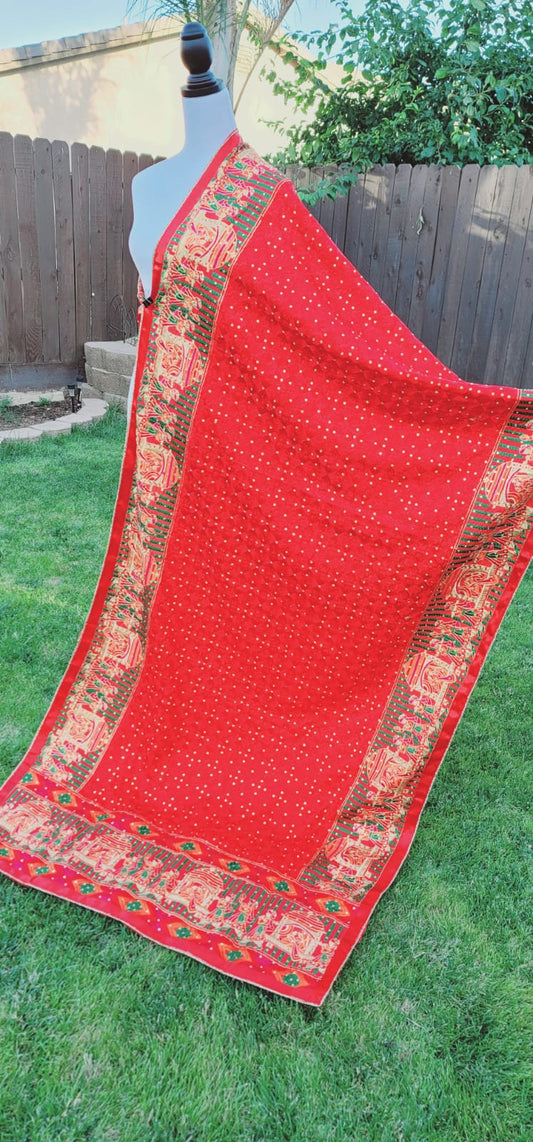 Doli Barat Bridal Fulkari Dupatta image 3