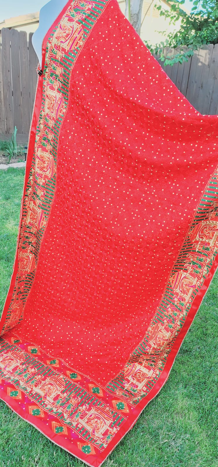 Doli Barat Bridal Fulkari Dupatta