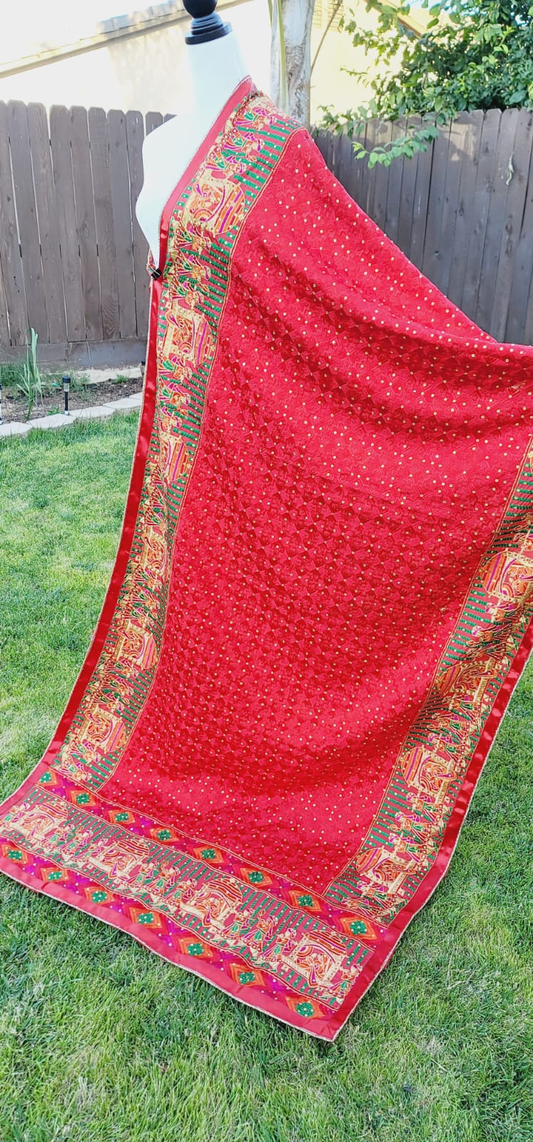 Doli Barat Bridal Fulkari Dupatta