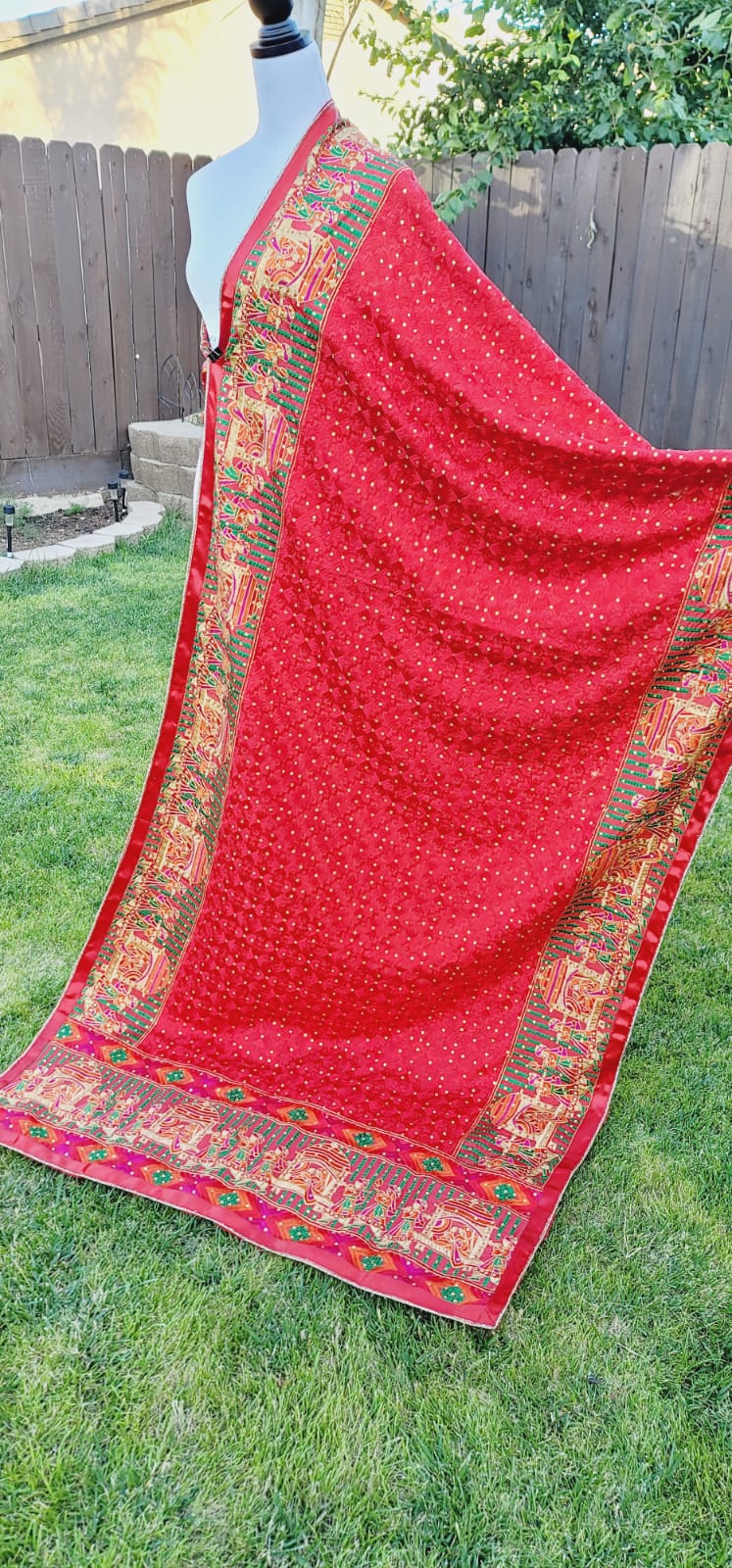 Doli Barat Bridal Fulkari Dupatta