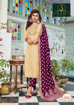 Designer 3 Pcs Kurti Set (Medium)