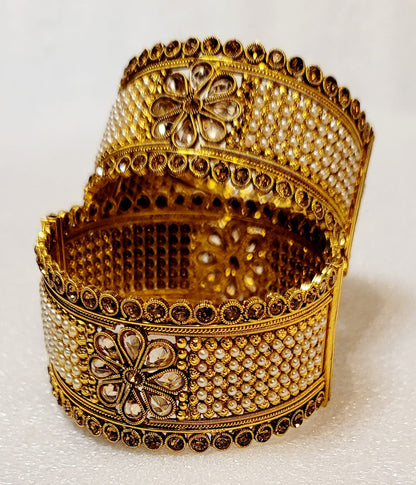 Gold - Plated Kangan Set