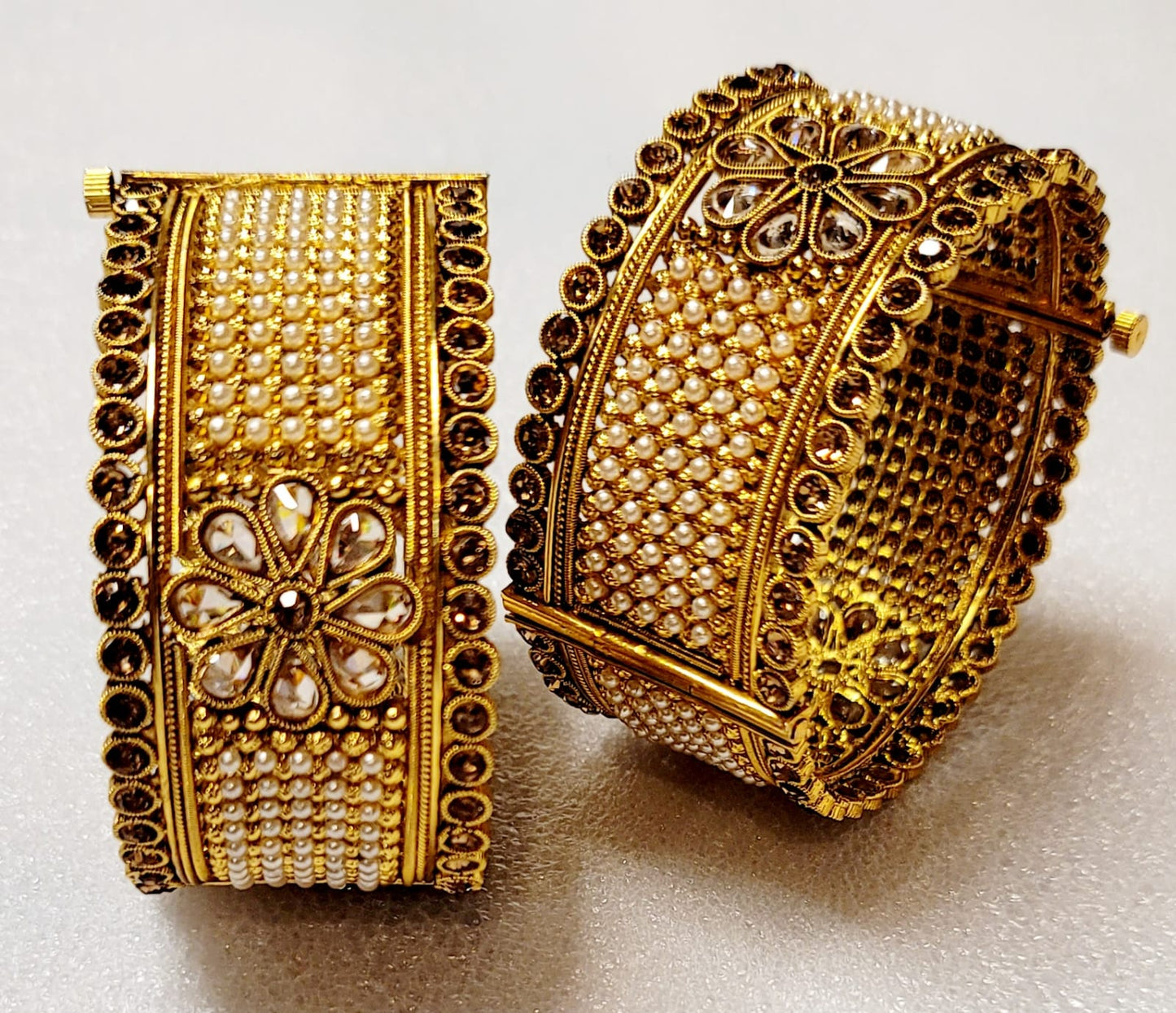 Gold - Plated Kangan Set