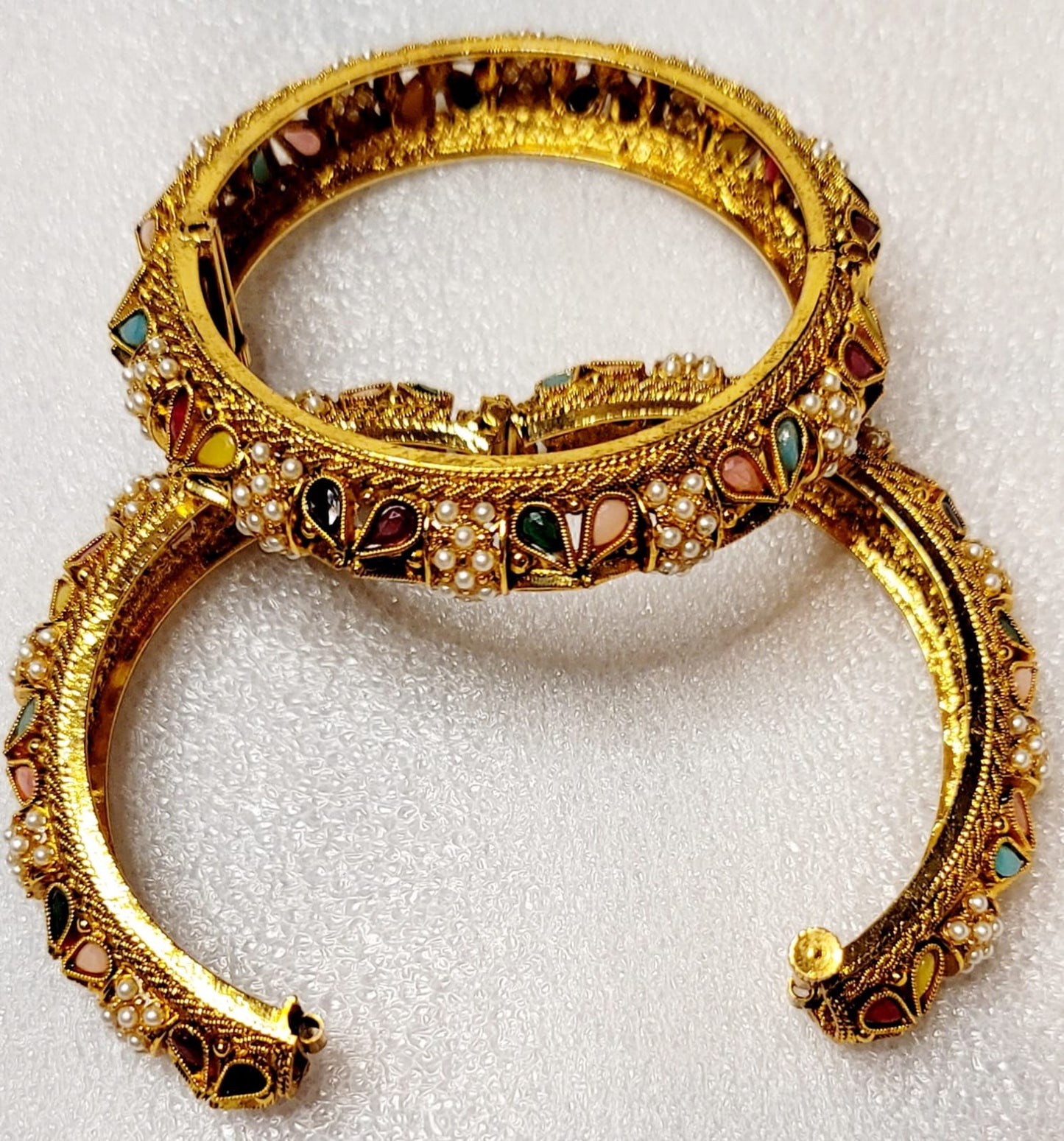 High Quality Gold - Plated Bangles (Just Like The Real)